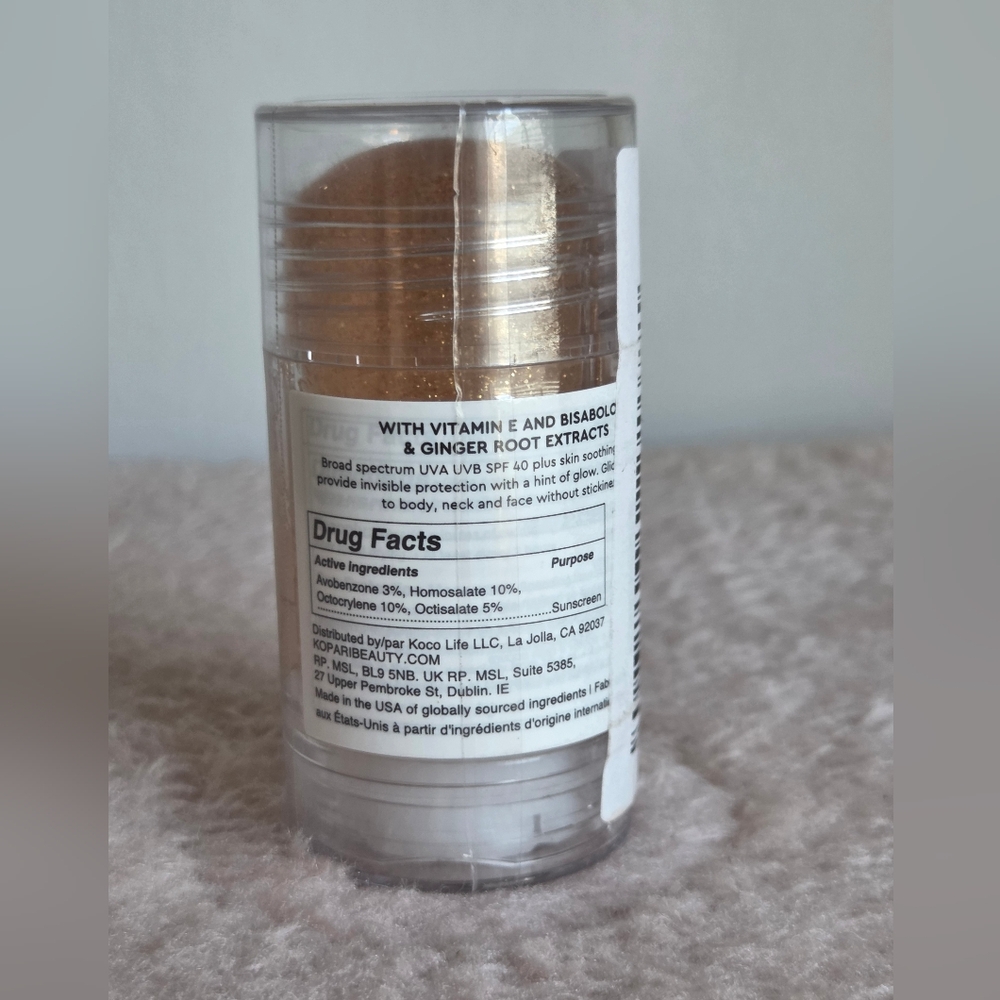 NWT Kopari Gold Sheer SPF Stick - Picture 2 of 3